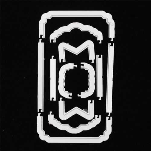 KSCRAFT New Frame Metal Cutting Dies Stencils for DIY Scrapbooking/photo album Decorative Embossing DIY Paper Cards