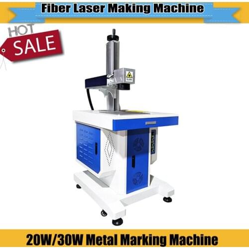 Hot sell desktop portable fiber laser metal marking machine stainless steel engraving machine for metal and nonmetal engraver