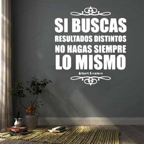 NEW Spanish Arrive Sentences Wall Stickers Decal Quote Room Decoration Wall Decals Sticker Vinyl Wallpaper Poster Mural cx2050