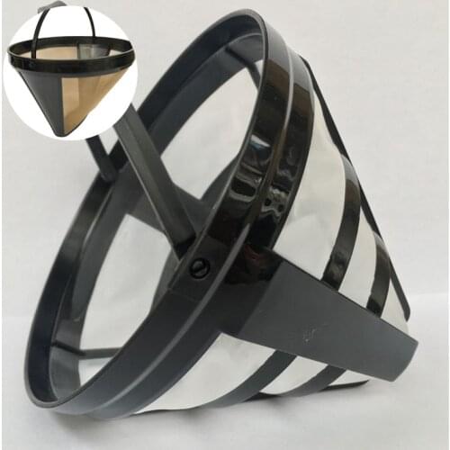 Nylon Coffee Filter T dmCWv Replacement Refillable Reusable Basket Cup Style Brewer