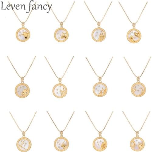 925 Sterling Silver 12 Zodiac Necklace Aries Taurus Gemini Cancer Leo Virgo Libra Scorpio Sagittarius Capricorn Aquarius Pisces