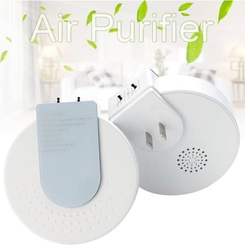 Pluggable Mini Air Purifier Odor Eliminator Cleaner Remove Smoke Pollen Smell for Hotel Home Toilet Office Pet Room