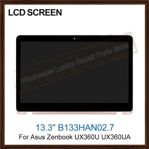 Genuine 13.3" For Asus Zenbook UX360U UX360UA Laptop LCD Touch Screen Dispaly Digitizer Assembly 3200*1800 B133HAN02.7