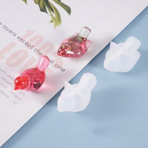 DIY crystal epoxy mold simulation bird three-dimensional pendant set cute creative silicone mold