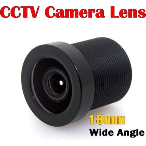 CCTV 1.8mm 160 Degrees Wide Angle CCTV Lens For IR Board Fixed M12 for HD Security AHD TVI CVI IP Camera M12x0.5