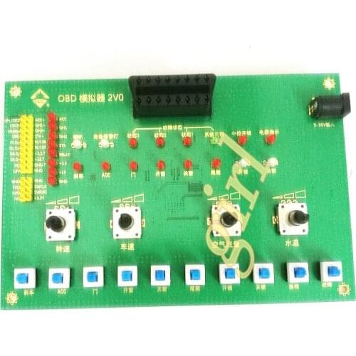 OBD simulator ECU simulator OBD simulation development and Simulation of bus bus communication protocol