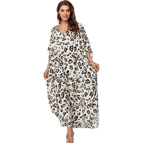 Womens Long Bikini Cover Up Cotton Beach Blouses Kimono Cardigan