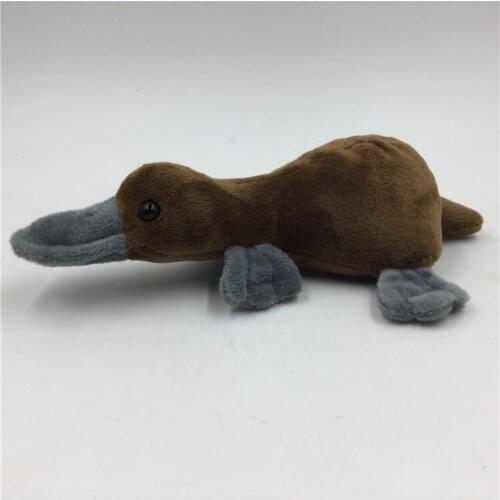 2019 Cute Soft Simulation Platypus Duck Plush Toy Doll Children Kids GirlsBirthday Gift 20cm PP Cotton