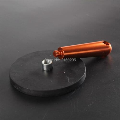 8pcs D88mm pulling force 42KG detachable handle strong neodymium auto film fasteners rubber wrapped,scratch-resistant magnet