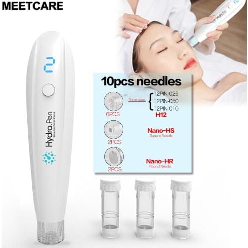 Wireless Hydra Pen H2 Micro Needle Electric Derma Automatic Serums Water MesotherapyStamp Hydra Pen For Essence BB Therapy Pen