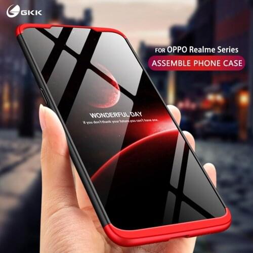 GKK Original For Oppo RX17 Neo Case 3 In 1 Hard PC Comfortable Matte Full Protection Cover for Oppo RX17 Neo Case Coque Fundas