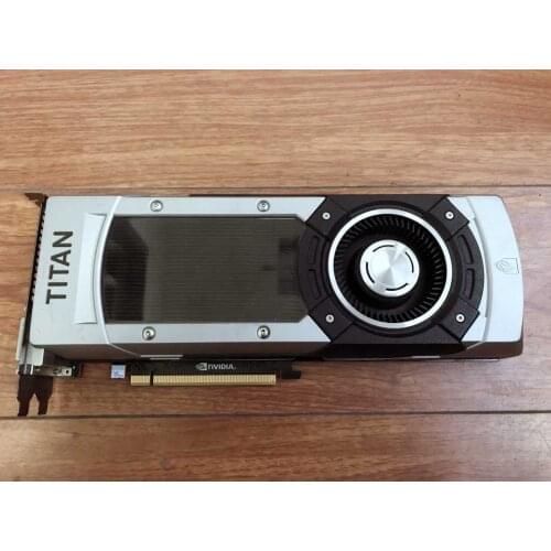 Gtx titan black 6g Black Titan 6g public version of Titan leather faith lamp 90% new double precision rendering