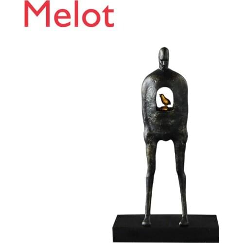 Master Handmade Lucky Good Taste Affordable Luxury Cast Iron Marble Decoration Ornament Creative Home Modern Nordic Style