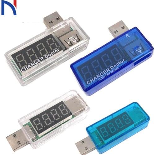 Mini USB Tester Charger Doctor Voltmeter Ammeter Smart Electronics Digital USB Mobile Power Charging Current Voltage Meter