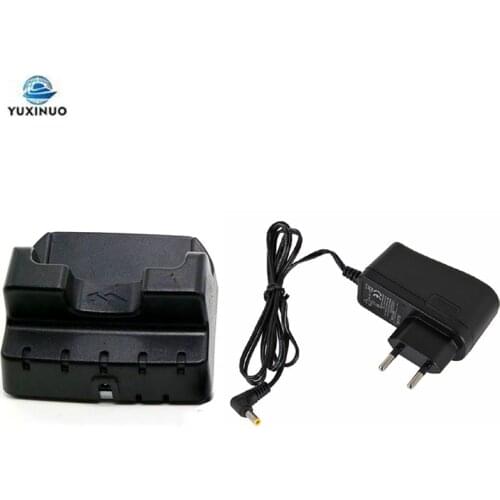 CD-41 Desktop Rapid Charger for YAESU VX-8R 8GR 8DR FT-1DR 1XDR 2DR 3DR Radio for FNB-101Li FNB-102Li SBR-14Li Battery Charging