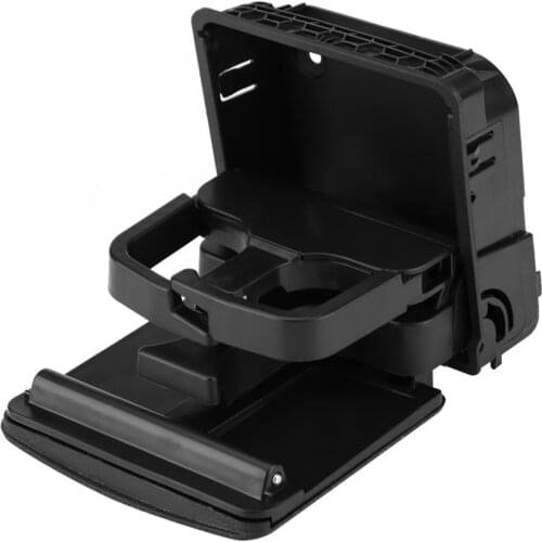 Armrest Cup Holder Black Rear Armrest Folding Central Console Cup Holder for MK5 MK6 EOS RABBIT 1K0862532 car accessories