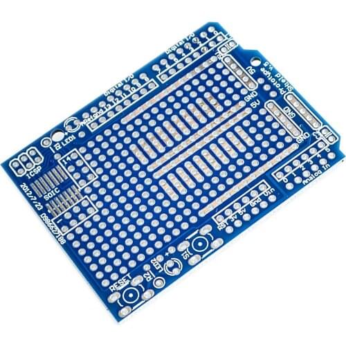 Prototype PCB Board For Arduino UNO R3 Shield Board FR-4 Fiber 2mm 2.54mm Pitch DIY