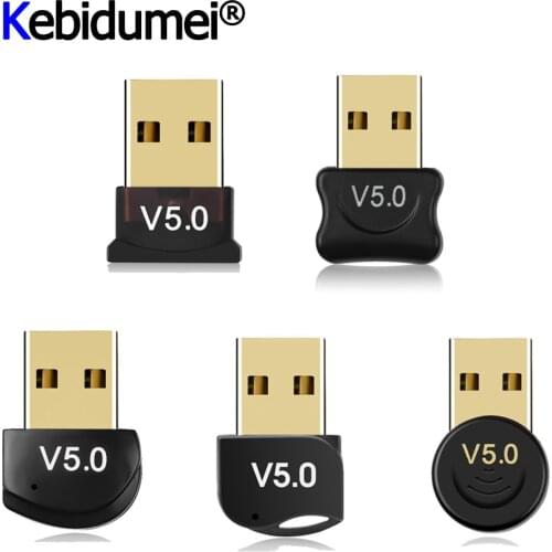 USB Adapter Bluetooth 5.0 Wireless Receiver Various Mini USB Bluetooth Dongle Receiver For Laptop Mouse Keyboard Accessories