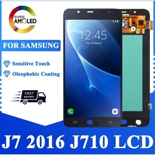 5.5'' LCD Touch Panel For Samsung Galaxy J7 2016 LCD Display Touch Screen Digitizer For Samsung J710 J710F J710M J710G Repair