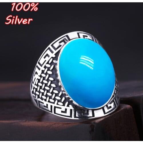 13*17MM 925 Sterling Silver Color Ring Setting Oval Cabochon 12*18MM Base Adjustable Blanks 14*16MM Supplies For Jewelry Making