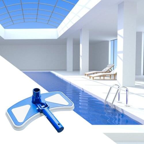 14in Pool Vacuum Head Clean Up Hair Particles Spring Clamp Handle Spas Tools