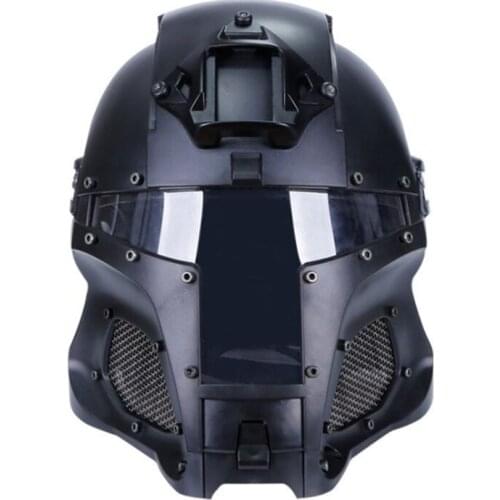 2018 New Tactical Military Ballistic Helmet Mask Hunting SideRail NVG Shroud Transfer Base Outdoor Army Combat Airsoft Paintball