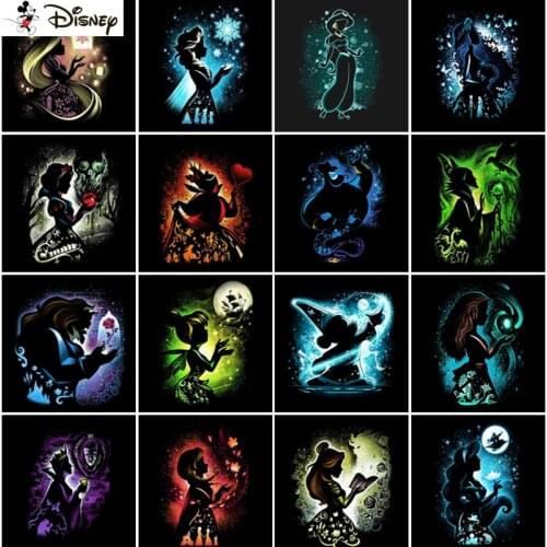 Disney 5D Diamond Embroidery Needlework Kit "Cartoon princess" Diy Diamond Painting Cross Stitch Home Decoration Gift
