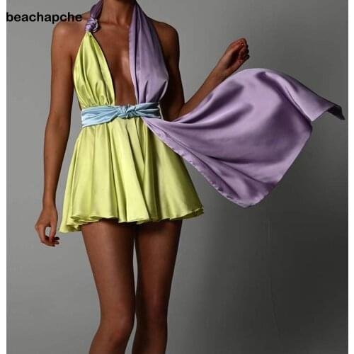 Короткие летние платья Beachapche China At AliExpress