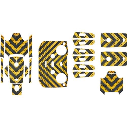 Body Decor Anti Scratch Easy Install PVC Sticker Set Protective Skin Long Lasting Decal Ultra Thin Outdoor For DJI Mavic Air 2S