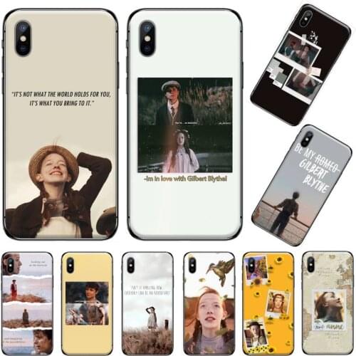 Anne with an E tv show aesthetics Phone Case for iPhone 11 12 mini pro XS MAX 8 7 6 6S Plus X 5S SE 2020 XR high quality cover