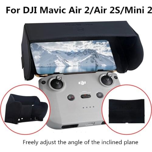 For DJIMavic Air 2/Air 2S/Mini 2 Magnetic Mobile Phone Foldable Hood Sunhood Accessory Sunshade Light Block Spare Parts