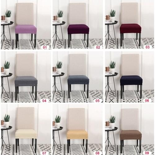 Printed Elastic Seat Cover Large Elastic Seat Cover Office Seat Cover Restaurant Banquet Hotel Home Decoration Removable