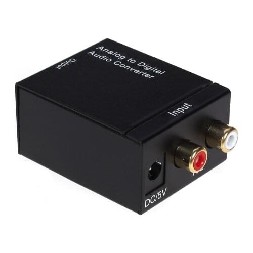 Hot Selling New Arrival 3.5MM Optical Coaxial Audio Analog to Digital Converter Adapter