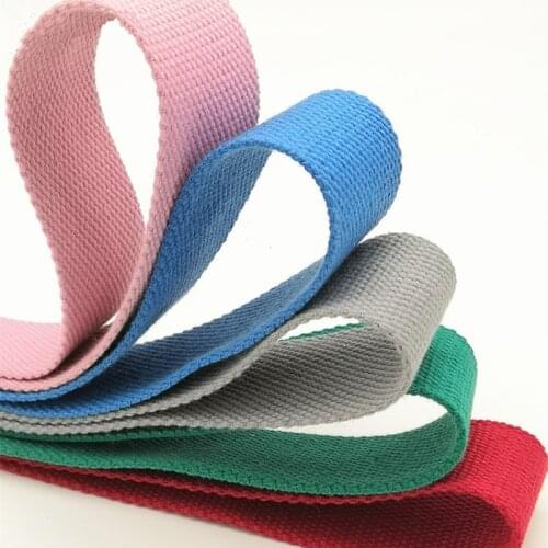 1Yard Width 38mm Color Polyester/Cotton Ribbon Canvas Webbing/Strap Tape For Bag Strapping Belt Making Sewing DIY Craft For Home