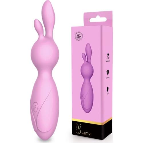 Bunny Rechargeable Rabbit Vibrator Clit-teasing Bunny Wireless Vibrator Sex Toys Sex Toys for Women