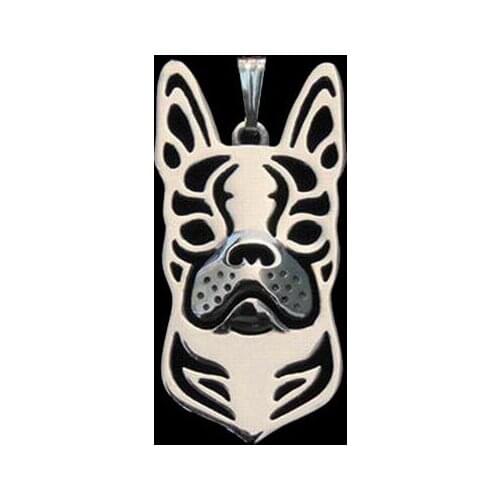 Fashion Boston Terrier Pendants Jewelry Metal Dog Pendants