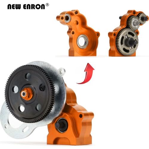 Metal GearBox Set With Gear bearing 18024 For RC 1/10 Crawler Car Part Monster Truck Off Road Rock Cruiser RGT EX86100 HSP 94180