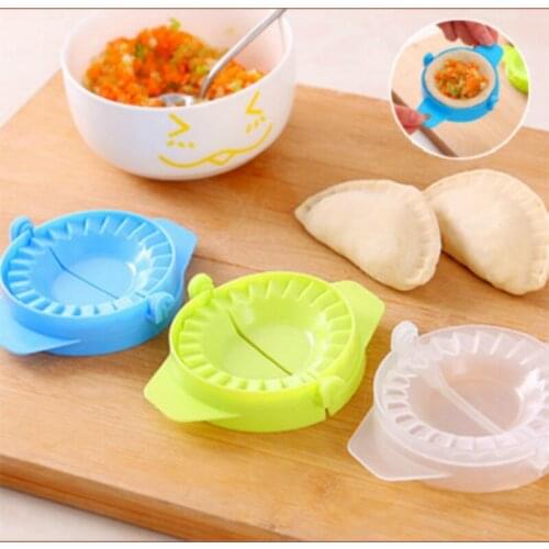 1PCS DIY Dumplings Tool High Quality Dumpling Jiaozi Maker Device Easy to make Dumpling Mold Clips Kitchen Accessories Drop Ship