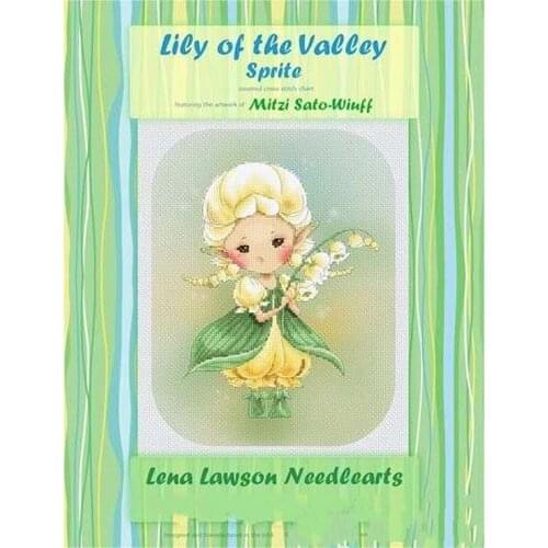 Tt Mouse avatar Counted Cross Stitch Kit Cross stitch RS cotton with cross stitch Orchid Fairy