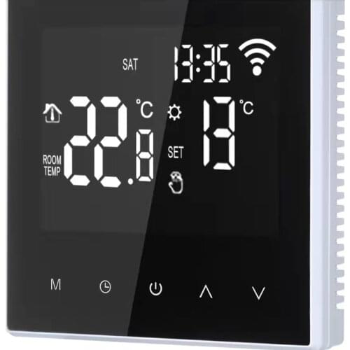 Tuya Smart App Remote Wifi Control Room Intelligent Thermostat Voice Control Temperature Controller Alexa 110V - 240V