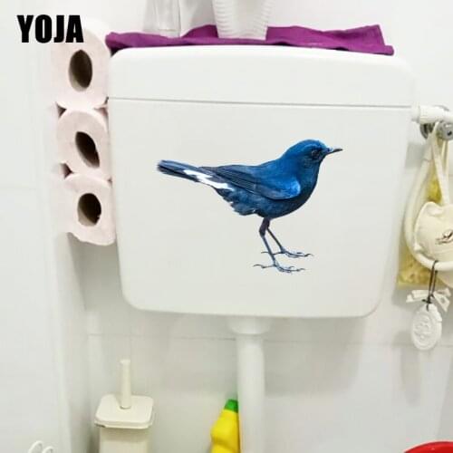 YOJA 23.9×17.5CM Hand Painted Cuckoo Bird Classic Bedroom Wall Decoration WC Toilet Stickers T1-2855