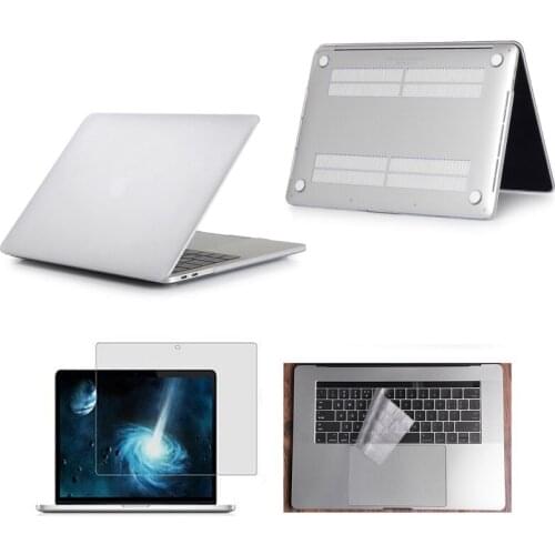 Frosted Surface Matte Hard Cover Case Protector For Apple Macbook Air 11 13 Pro 13 15 Pro With Retina 12 13 15 Touch Bar 13 15
