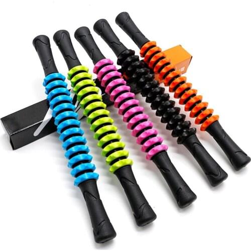 13 Spiky Ponit Muscle Massage Roller Yoga Stick Body Massage Relax Tool Fitness Equipment for Pilates