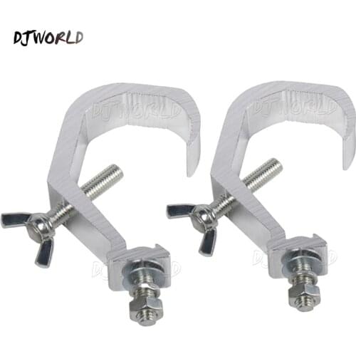 2pcs/lot Aluminum stage light hook LED Moving Head Light LED Par Hook Stage Light Truss Profession Stage Equipment Hanging hook