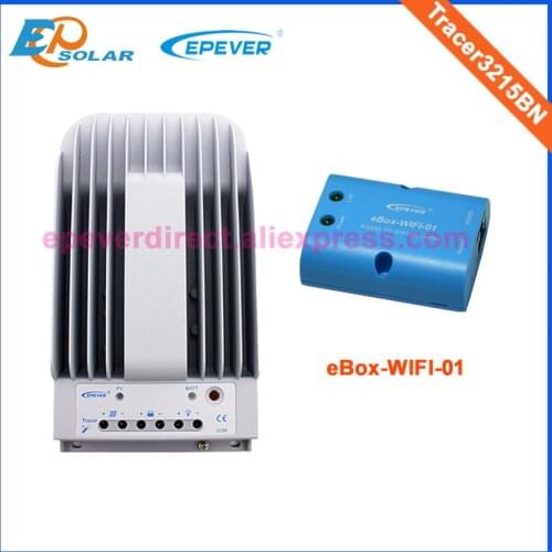 30A Tracer3215BN Max Pv Input 150v mppt controller charger with wifi function box 12v 24v