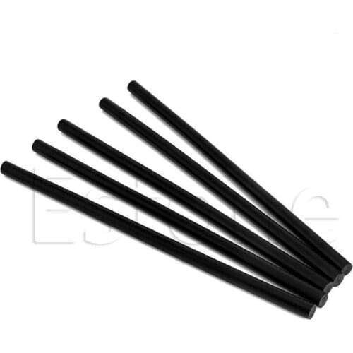 5 Pcs 11mm Mini Glue Sticks For Hot Melt Gun General Purpose Black Adhesive