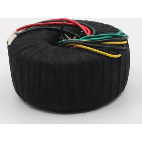 500W Black Toroid Transformer Dual 28V-0-28V For NAP200 Audio Amplifier Power Supply