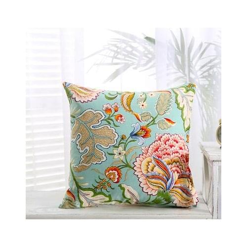 Fyjafon 2pcs Pillow Case 70*70 Printed Pillow Covers Canvas 55*55/60*60/65*65 Pillow Cases Cushion Cover Living room Pillowcase