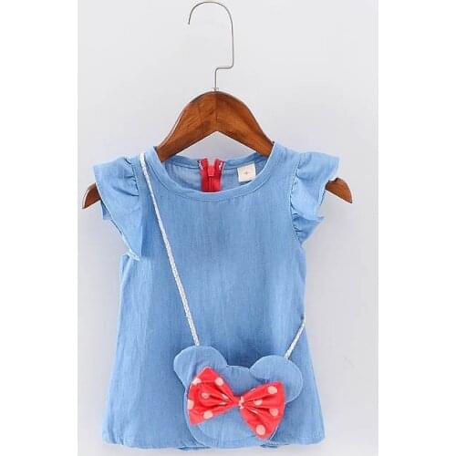 ExactlyFZ Denim Dresses For Babies