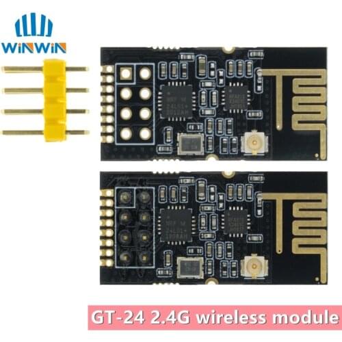 GT-24 2.4G SMD NRF24L01 1100 meter long-distance NRF24L01+PA+LNA SMD wireless modules 1100meters